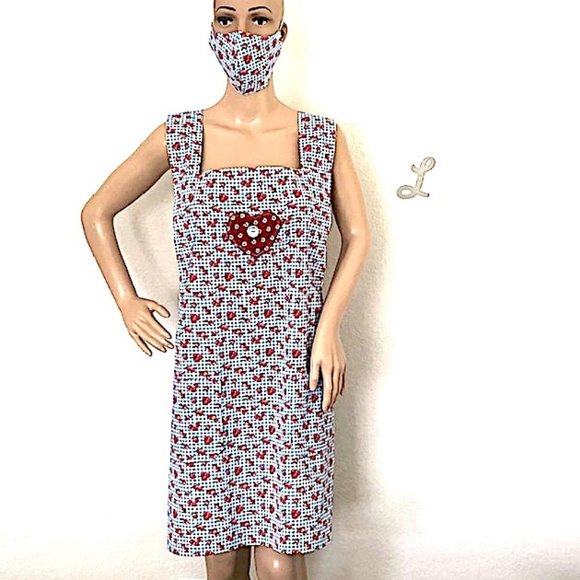 Rich Creek Lizzie Other - Pinafore Apron & Face Mask Foodie Gift